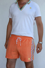 Load image into Gallery viewer, 1972 Unisexy Tennis Shorts in Spritz Orange Terry