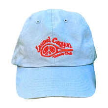 Load image into Gallery viewer, Unisex Laurel Canyon Tennis Club Embroidered Cotton Tennis Hat in Blue Dream