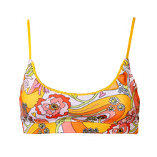 Load image into Gallery viewer, Melty Racquet Floral Printed Tennis Bikini Bralette