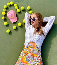 Load image into Gallery viewer, Unisex Laurel Canyon Tennis Club Embroidered Cotton Tennis Hat in Pink Floyd