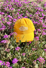 Load image into Gallery viewer, Unisex Laurel Canyon Tennis Club Embroidered Cotton Tennis Hat in Mellow Yellow