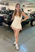 Load image into Gallery viewer, 1972 Tennis Bandana in White Rainbow Print