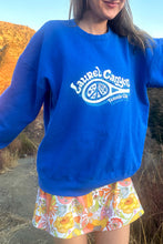 Load image into Gallery viewer, Unisex Laurel Canyon Tennis Club Crewneck Sweatshirt in Blue