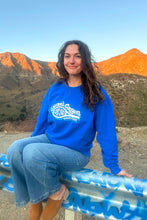 Load image into Gallery viewer, Unisex Laurel Canyon Tennis Club Crewneck Sweatshirt in Blue
