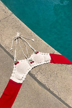 Load image into Gallery viewer, Cherry Bomb Crochet Bikini Top Bralette