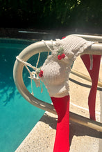 Load image into Gallery viewer, Cherry Bomb Crochet Bikini Top Bralette