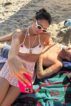 Load image into Gallery viewer, Cherry Bomb Crochet Bikini Top Bralette