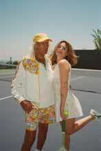 Load image into Gallery viewer, White Lace Tennis Dress with Vintage Drop-Waist Silhouette