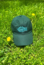 Load image into Gallery viewer, Unisex Laurel Canyon Tennis Club Embroidered Cotton Tennis Hat in Pacific Green