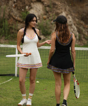 Load image into Gallery viewer, 1972 Tennis Active Dress with Built-in Bra & Shorts in White