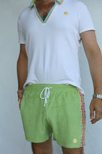 Load image into Gallery viewer, 1972 Unisexy Tennis Shorts in Grass Green Terry