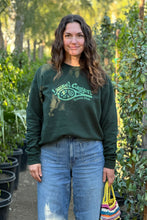 Load image into Gallery viewer, Unisex Laurel Canyon Tennis Club Crewneck Sweatshirt in Dark Green