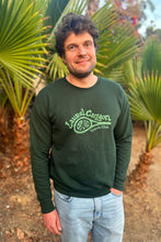 Load image into Gallery viewer, Unisex Laurel Canyon Tennis Club Crewneck Sweatshirt in Dark Green
