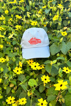 Load image into Gallery viewer, Unisex Laurel Canyon Tennis Club Embroidered Cotton Tennis Hat in Blue Dream