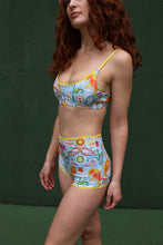 Load image into Gallery viewer, Love All Paisley Printed Tennis Bikini Bottoms