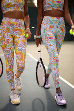 Load image into Gallery viewer, Melty Racquet Floral Printed Leggings with Pockets