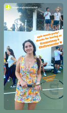 Load image into Gallery viewer, Melty Racquet Floral Printed Tennis Dress