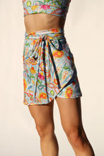 Load image into Gallery viewer, Love All Paisley Printed Tennis Wrap Skirt