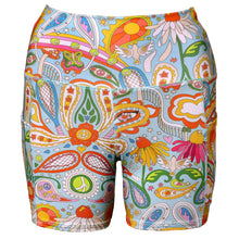 Load image into Gallery viewer, Love All Paisley Printed Biker Shorts with Pockets