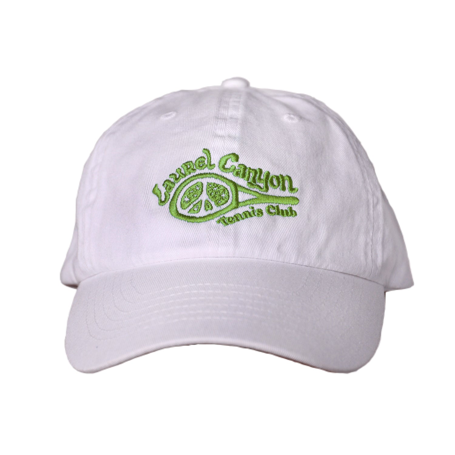 Danzy x Revolve Hat Tennis Cap White Green Logo Preppy Sporty Minimalist Classic Kids Tennis Hat – Classic Whimsy main image 4
