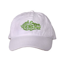 Load image into Gallery viewer, Unisex Laurel Canyon Tennis Club Embroidered Cotton Tennis Hat in Classic White