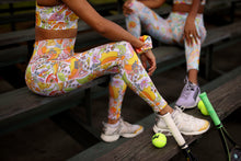 Load image into Gallery viewer, Melty Racquet Floral Printed Leggings with Pockets