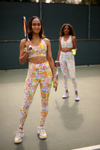 Load image into Gallery viewer, Melty Racquet Floral Printed Leggings with Pockets