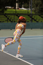 Load image into Gallery viewer, Melty Racquet Floral Printed Leggings with Pockets