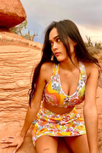 Load image into Gallery viewer, Melty Racquet Floral Printed Tennis Skirt with Pockets