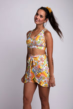 Load image into Gallery viewer, Melty Racquet Floral Printed Tennis Wrap Skirt