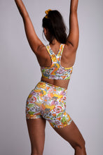 Load image into Gallery viewer, Melty Racquet Floral Printed Biker Shorts with Pockets