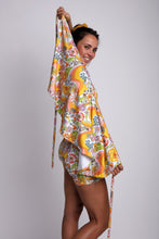 Load image into Gallery viewer, Melty Racquet Floral Printed Tennis Wrap Skirt