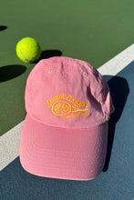 Load image into Gallery viewer, Unisex Laurel Canyon Tennis Club Embroidered Cotton Tennis Hat in Pink Floyd