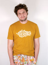 Load image into Gallery viewer, Unisex Laurel Canyon Tennis Shirt in Vintage Gold