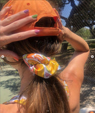 Load image into Gallery viewer, Melty Racquet Floral Printed Scrunchie