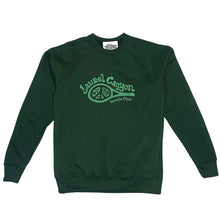 Load image into Gallery viewer, Unisex Laurel Canyon Tennis Club Crewneck Sweatshirt in Dark Green
