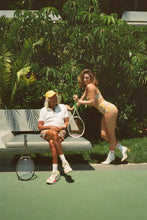 Load image into Gallery viewer, Melty Racquet Floral Printed Tennis Bikini Bottoms
