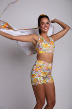 Load image into Gallery viewer, Melty Racquet Recycled Wrap Skirt
